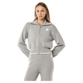 Main view of the PE NATION Verge Knit Grey Marle Jacket, 26/27 Womens's model