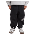 Front view of the St Goliath Freestyle Track Pant in Black colourway, toddler's model