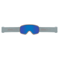 Strap view of the Giro Cruz Goggles in Stacked Canyon Clay, Amber Gold lens, unisex model