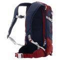 Side view of the Dakine Heli Pro 24L Backpack in NAVAL ACADEMY colourway, unisex's model