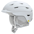 Main view of the Smith Liberty Mips Helmet in Matte White colourway, unisex's model