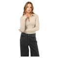 Aria Knit Long Sleeve Top - Womens