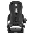 Black Union Force Snowboard Binding Highback View