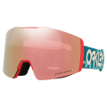 Main view of the Oakley Fall Line XL Goggles in Pacific Chex, Prizm Rose Gold lens, unisex model