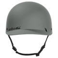 Front view of the Sanbox Classic 2.0 Brain Bucket Helmet in Granite colourway, unisex's model