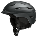 Main view of the Smith Liberty Mips Helmet in Matte Black Pearl colourway, unisex's model