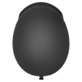 Top view of the Smith Scout MIPS AF Helmet in Matte Black colourway, unisex's model