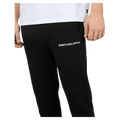 Close view of the St Goliath ID Sweatpants in Black colourway, men's model