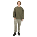 Full-body view of the St. Goliath Sensor Crew in Khaki colourway, men's model