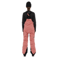 Back view of the Armada Rayleigh 3L Bib in Faded Rose colourway, women's model