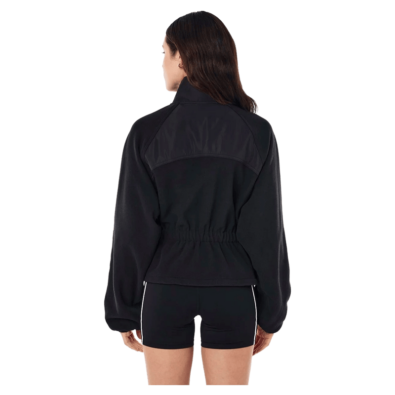 Back view of the P.E NATION Form Black Jacket, 26/27 Womens's model