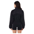 Back view of the P.E NATION Form Black Jacket, 26/27 Womens's model