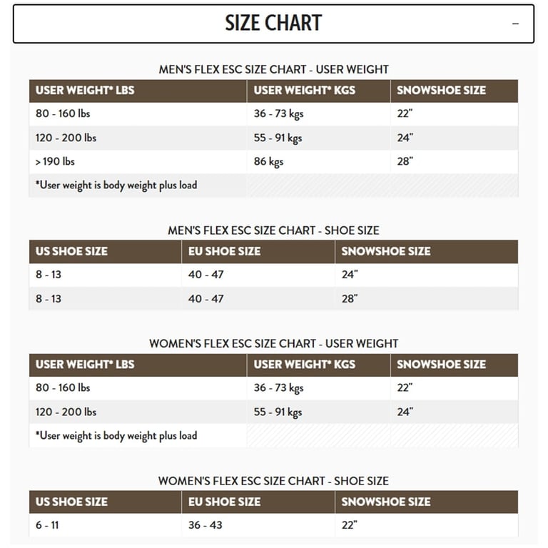 Flex ESC Snowshoe - Womens