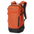 Main view of the Dakine Heli Pro 24L Backpack in PUREED PUMPKIN colourway, unisex's model