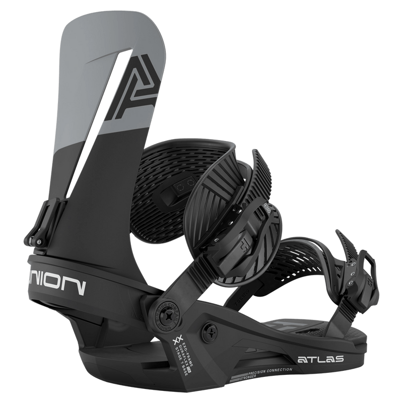 Black Union Atlas Snowboard Bindings