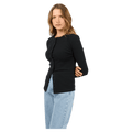 Button Up Long Sleeve Tee - Womens