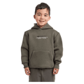 Front view of the St Goliath Freestyle Hoodie in Khaki colourway, toddler's model