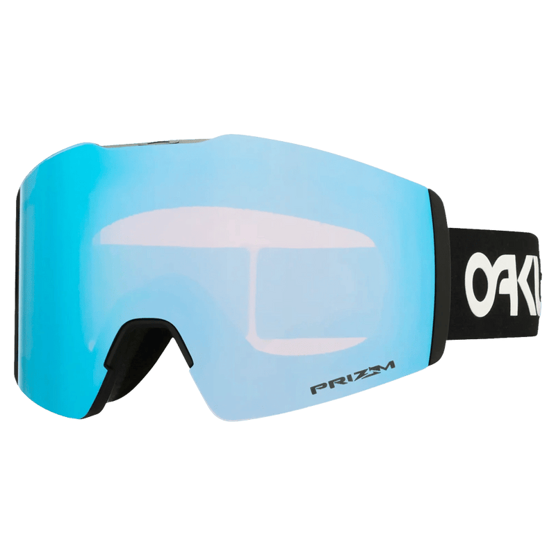 Main view of the Oakley Fall Line XL Goggles in F. Pilot Black, Prizm Sapphire lens, unisex model