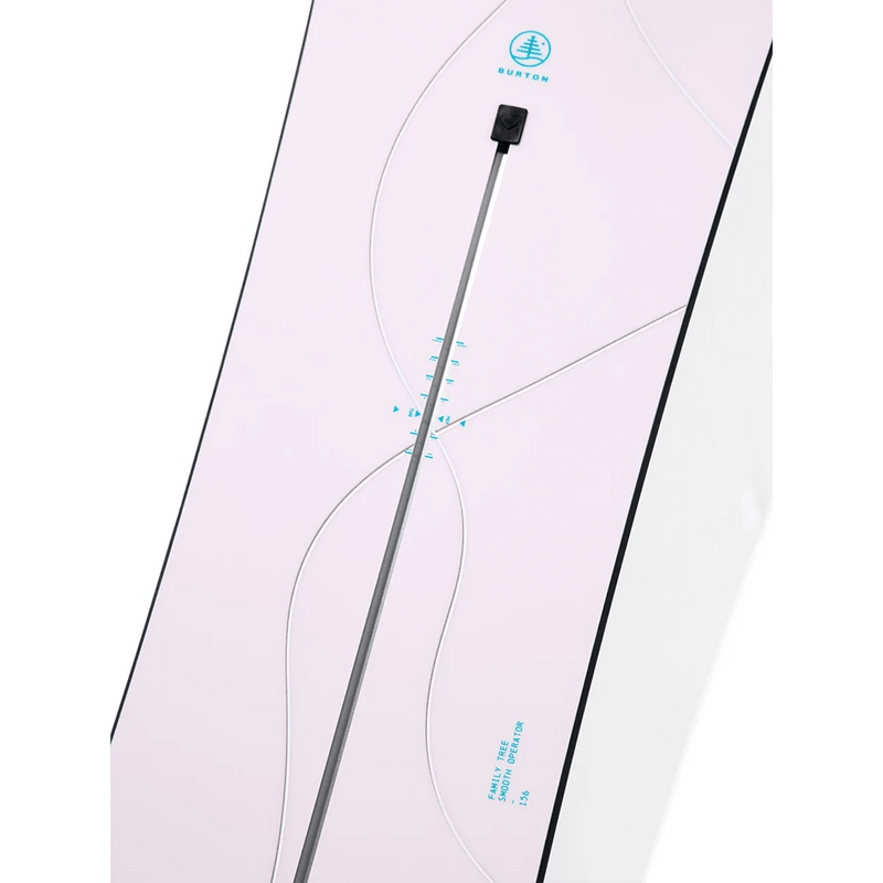 Channel view of the Burton Smooth OP Water Snowboard, 26/27 unisex's model