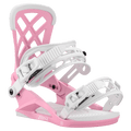 Union Rosa Snowboard Bindings - Womens strap view Pink