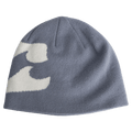 Front view of women wearing the Billabong Cool Times Beanie - Womens in Low Tide