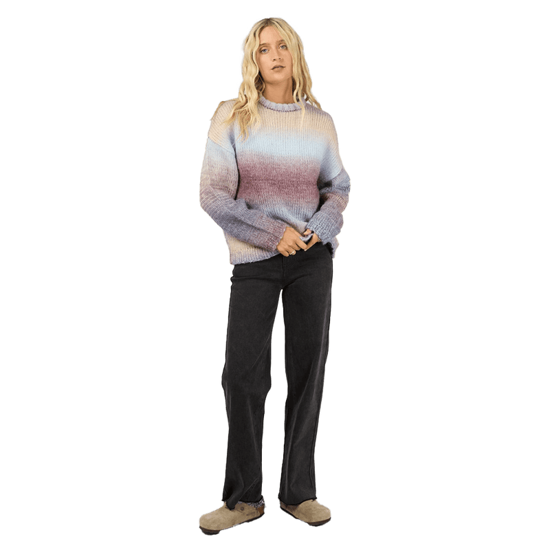Fray Knit Jumper - Womens