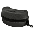 Main view of the Carve Hard Goggle Case in Black colourway, unisex's model