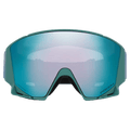 Front view of the Oakley Flow Scape XM Goggles in Pacific Haze, Prizm Sapphire and Iced lens, unisex model