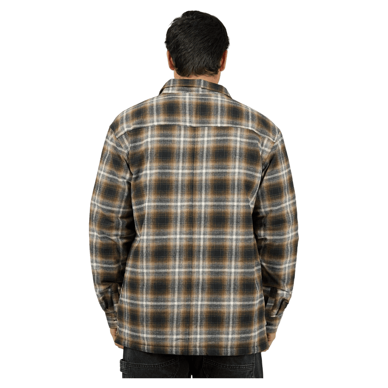 Back view of the St Goliath Floyd Shaket in Multicoloured colourway, men's model