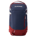 Front view of the Dakine Heli Pro 24L Backpack in NAVAL ACADEMY colourway, unisex's model
