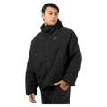 Front view of the St Goliath Canyon Jacket in Black colourway, men's model