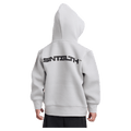 Back view of the St Goliath Freestyle Hoodie in Grey colourway, toddler's model