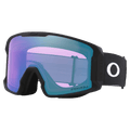 Main view of the Oakley Line Miner XM Goggles in Matte Black, Prizm Iced lens, unisex model