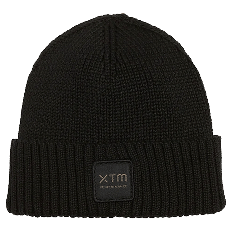 Main view of the XTM Hangout Beanie in Black colourway, kids's model