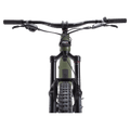 front view of the Fantic 2022 XEF 1.8 Sport E-bik in Sage Green colourway, unisex model