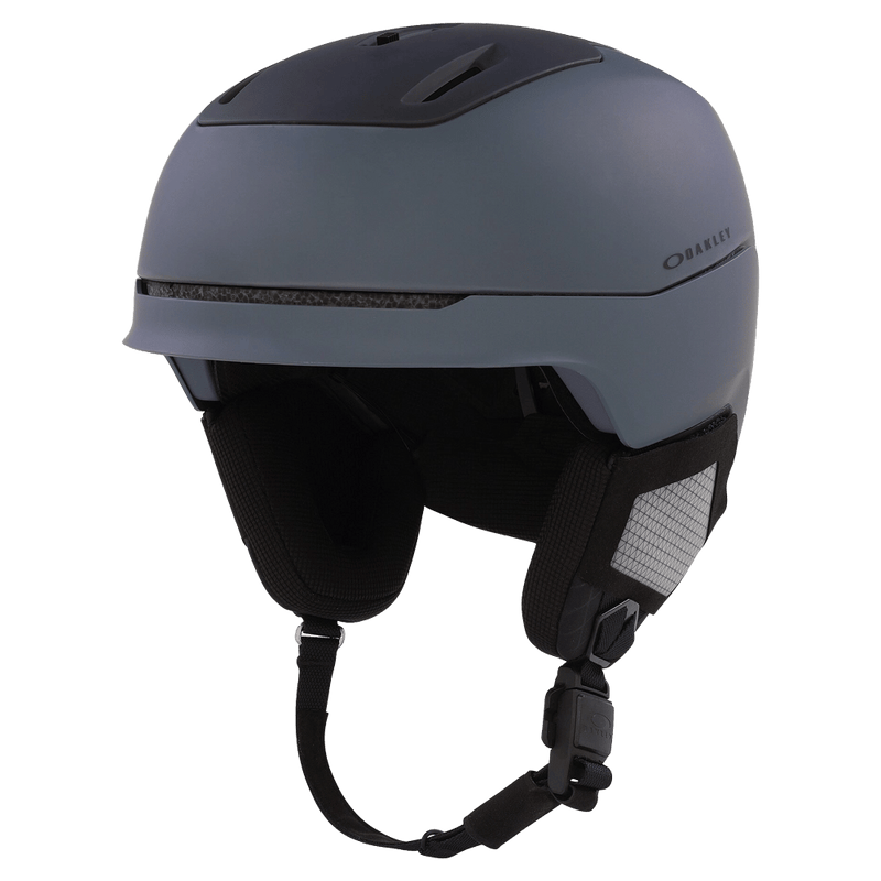 Front side view of the Oakley Mod 5 MIPS Helmet in Forged Iron