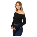 All About Eve Kylie Off Shoulder L/S Top - Womens