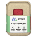 Image of a red block wax in recyclable carboard case