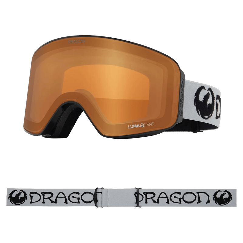Spare lens view of the Dragon NFX Mag OTG Low Bridge Goggle, Classic Grey