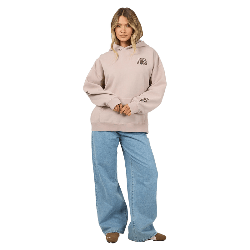 Flower Co Relaxed Hoodie - Womens