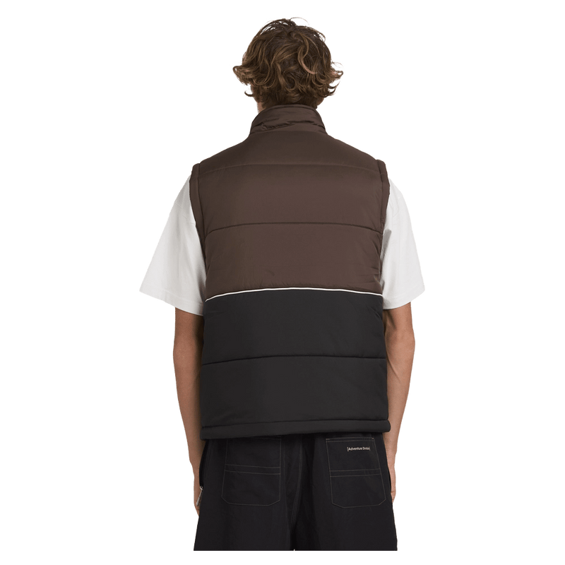 back view of man wearing the Billabong Journey Puffer in Black