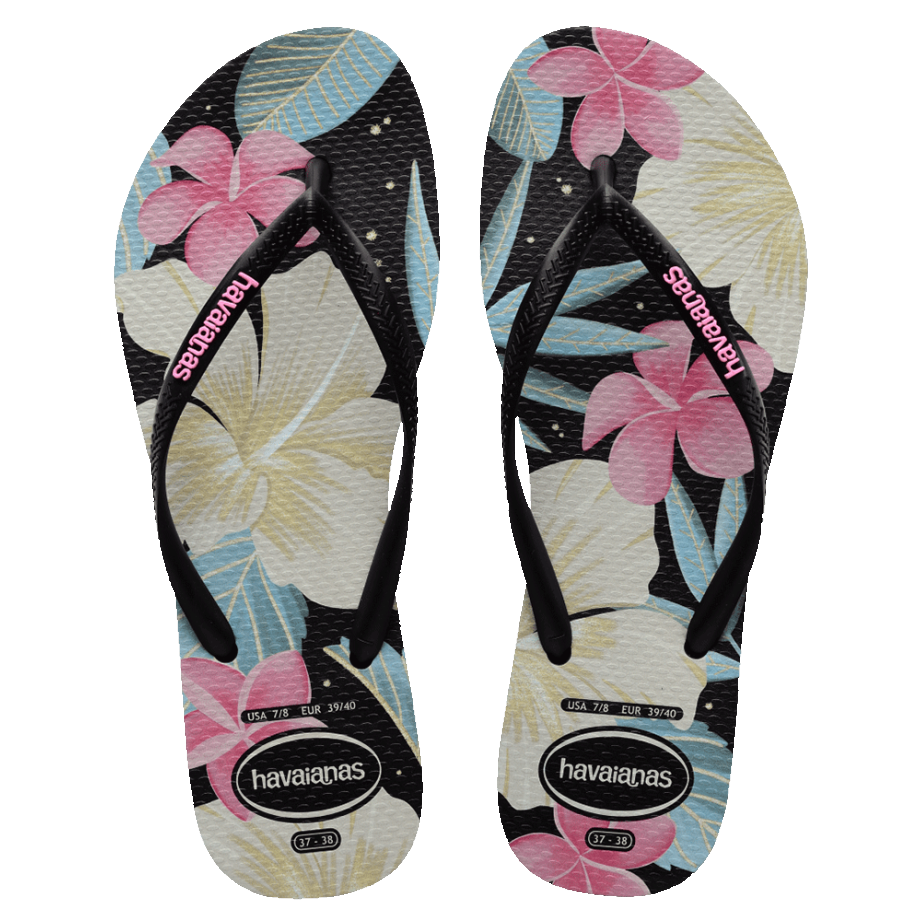 Havaianas tropical floral hot sale