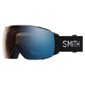 Main view of the Smith I/O Mag Goggles in Black, Photochromic Blue lens, unisex model