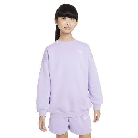 Sportswear Club Fleece Crew Jumper - Kids