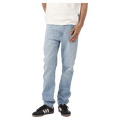 Front view of man in the Rollas Tim Slims Bad Boy Boogie Jeans in colour Mid Blue