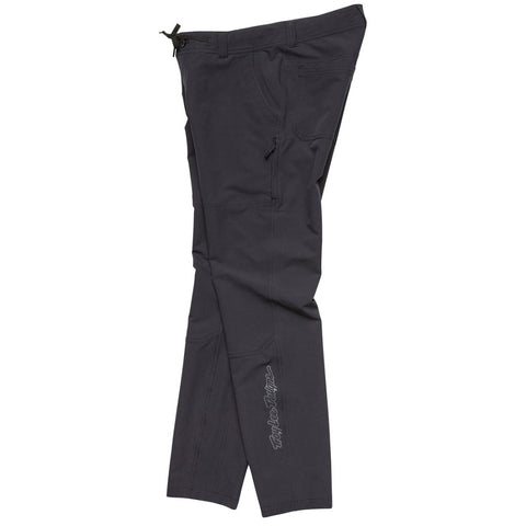 Men's TLD Ruckus travel pants in black without model.