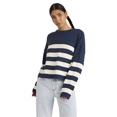 Ivy Stripe Sweater - Womens