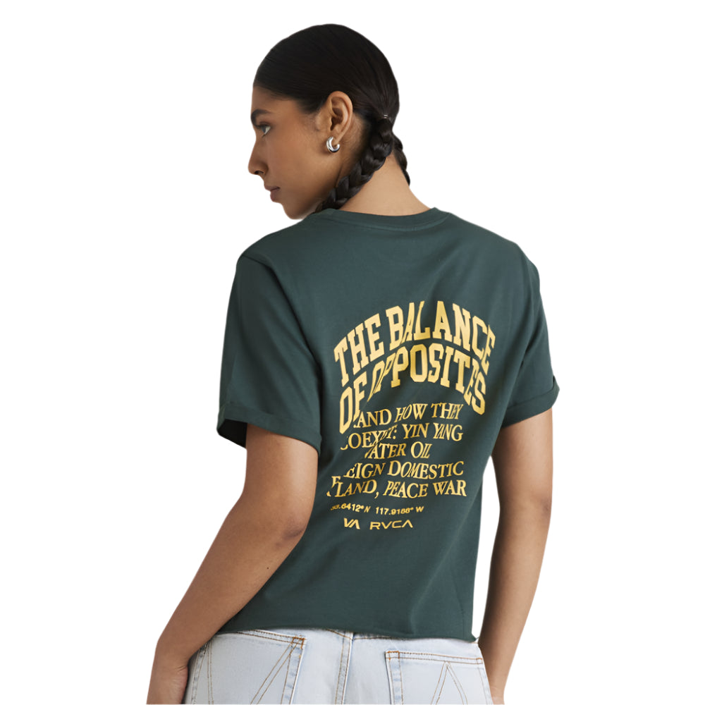 Trophy Cuffed Tee - Womens