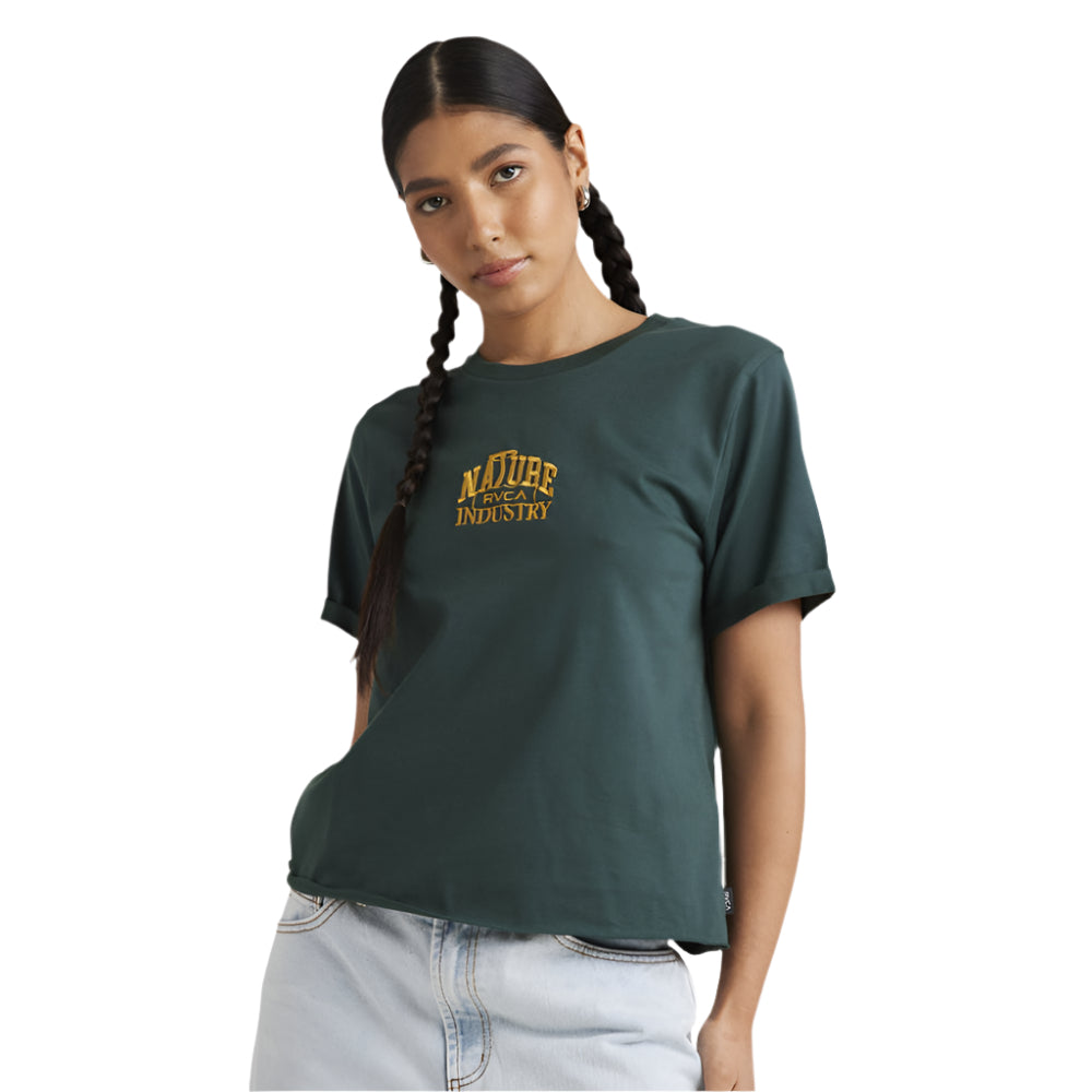 Trophy Cuffed Tee - Womens