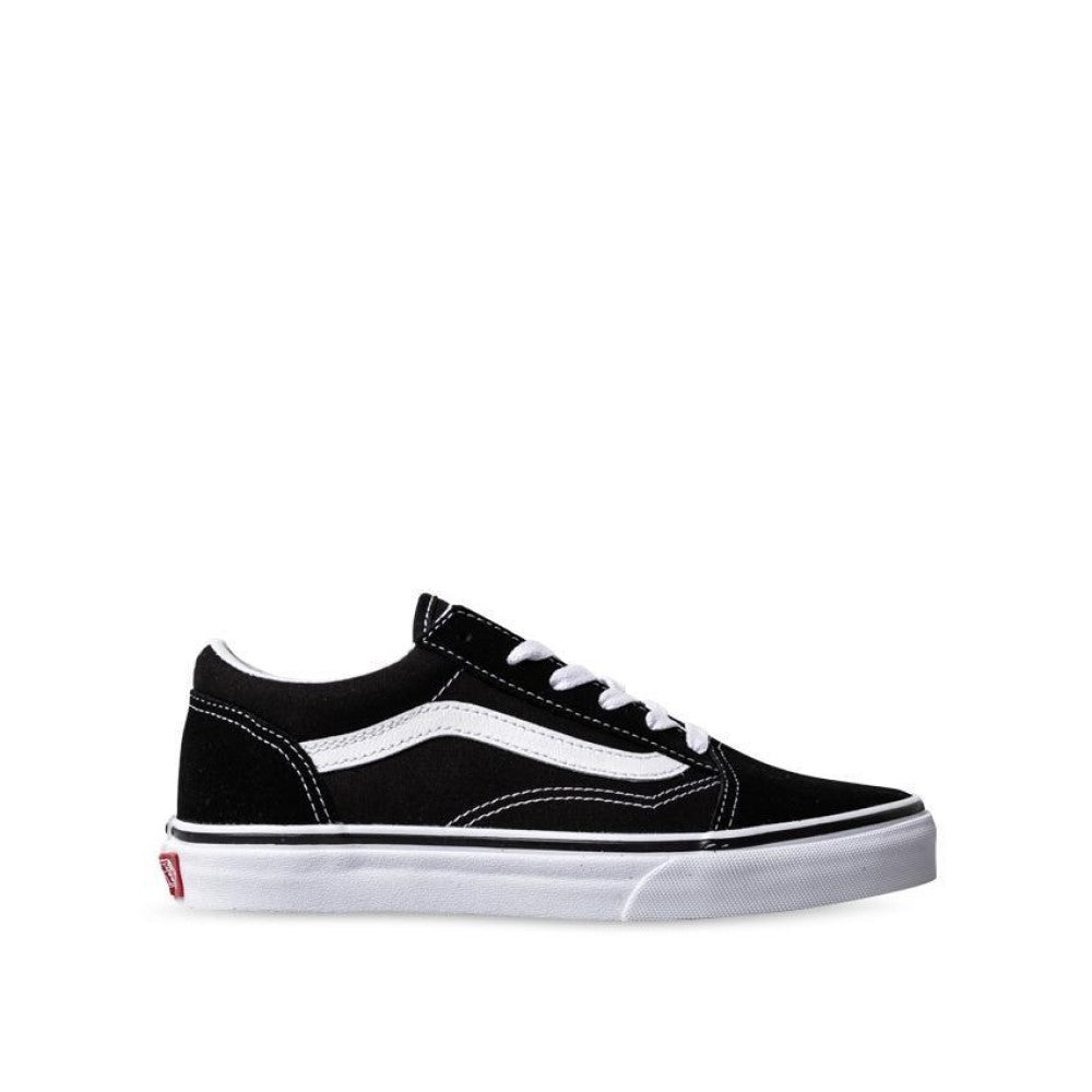vans old skool black and white suede